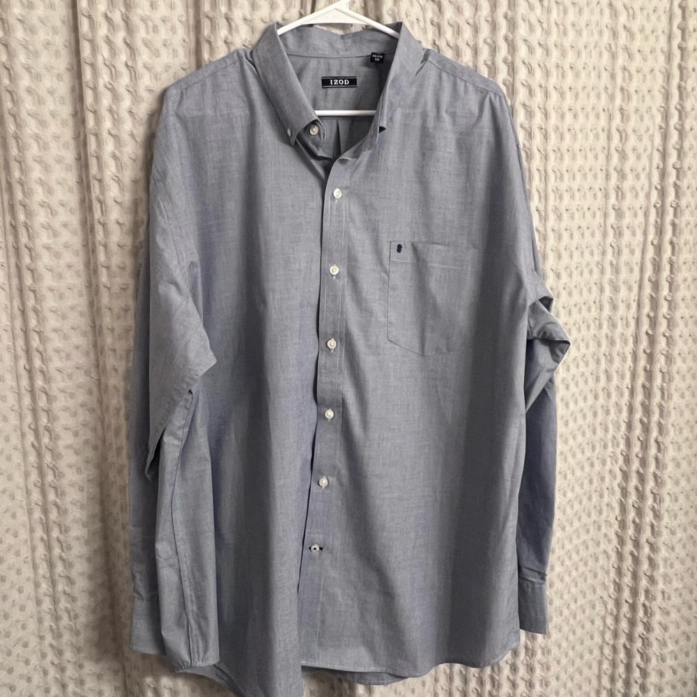 IZOD Long Sleeve Button Up